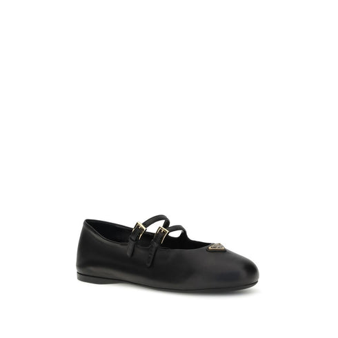 Prada Leather Ballerinas